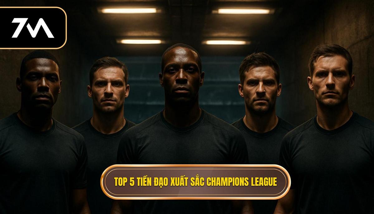 Danh sách Top 5 tiền đạo cắm xuất sắc nhất Champions League