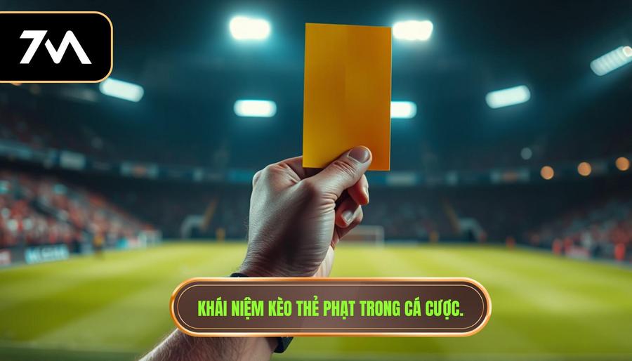 Khái niệm kèo thẻ phạt trong cá cược.