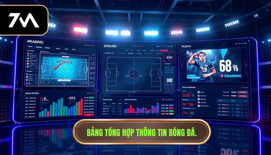 Bảng tổng hợp thông tin bóng đá.