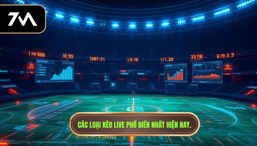 Các loại kèo live phổ biến nhất hiện nay.