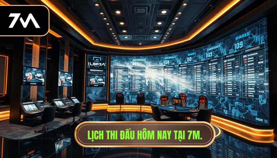 Lịch thi đấu hôm nay tại 7M.